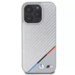 BMW BMHMP16L23PUDTS iPhone 16 Pro 6.3" tok, szürke hardcase M Carbon Tricolor Line MagSafe