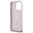 Karl Lagerfeld KLHMP16XSKCHPPLP iPhone 16 Pro Max 6.9" hardcase Silicone Double Heads Print MagSafe tok, rózsaszín