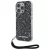 Karl Lagerfeld KLHCP16LHZBPKCCU iPhone 16 Pro 6.3" Zebra Cord tok, lila