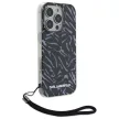 Karl Lagerfeld KLHCP16LHZBPKCCU iPhone 16 Pro 6.3" Zebra Cord tok, lila