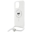 Karl Lagerfeld KLHMP16XHCCHNT iPhone 16, Pro Max 6.9" hardcase átlátszó IML Choupette Head & Cord Magsafe