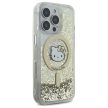 Hello Kitty HKHMP16XLGDIH iPhone 16 Pro, Max 6.9" tok, fehér-arany Liquid Glitter Fever MagSafe