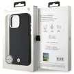 BMW BMHMP16L23PUFWK iPhone 16 Pro 6.3", tok, fekete Sign Full Wrapped Metal MagSafe