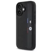 BMW BMHCP16S23PUPVK iPhone 16 6.1" tok, fekete M Perforated Tricolor Detail Line