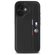 BMW BMHCP16S23PUPVK iPhone 16 6.1" tok, fekete M Perforated Tricolor Detail Line