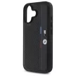 BMW BMHCP16S23PUPVK iPhone 16 6.1" tok, fekete M Perforated Tricolor Detail Line