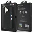 BMW BMHCP16S23PUPVK iPhone 16 6.1" tok, fekete M Perforated Tricolor Detail Line