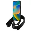 BMW BMHCP16X23PSCCK iPhone 16 Pro Max, 6.9" tok, fekete M Edition Carbon Stripe & Strap