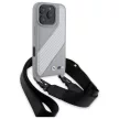 BMW BMHCP16X23PSCCG iPhone 16 Pro Max, 6.9" tok, szürke hardcase M Edition Carbon Stripe & Strap
