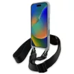 BMW BMHCP16X23PSCCG iPhone 16 Pro Max, 6.9" tok, szürke hardcase M Edition Carbon Stripe & Strap