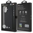 BMW BMHMP16M23PMWK iPhone 16 Plus 6.7", tok, fekete M Smooth Full Wrapped Metal MagSafe