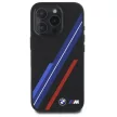 BMW BMHMP16L23SSPK iPhone 16 Pro 6.3", tok, fekete Silicone Random Lines MagSafe