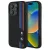 BMW BMHMP16X23SCUK iPhone 16 Pro Max, 6.9" tok, fekete Silicone Cut Tricolor Lines MagSafe