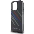 BMW BMHCP16X23HTRAK iPhone 16 Pro Max 6.9" tok, fekete hardcase Motosport IML Random Stripes, tok, fekete