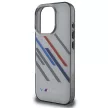 BMW BMHCP16L23HTRAG iPhone 16 Pro 6.3" tok, szürke hardcase Motosport IML Random Stripes