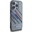 BMW BMHCP16X23HTRAG iPhone 16 Pro Max 6.9" tok, szürke hardcase Motosport IML Random Stripes