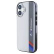 BMW BMHCP16S23HTFEG iPhone 16 6.1" tok, szürke hardcase Motosport IML Vertical Stripe