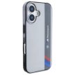BMW BMHCP16S23HTFEG iPhone 16 6.1" tok, szürke hardcase Motosport IML Vertical Stripe