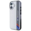 BMW hardcase Motosport IML Vertical Stripe BMHCP16M23HTFEG iPhone 16 Plus 6.7" tok, szürke