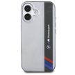 BMW hardcase Motosport IML Vertical Stripe BMHCP16M23HTFEG iPhone 16 Plus 6.7" tok, szürke