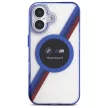 BMW BMHMP16S23HTPUT iPhone 16 6.1", tok, átlátszó hardcase Motosport IML Circle MagSafe