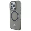 Mercedes MEHMP16L23HUOSK iPhone 16 Pro, 6.3" tok, fekete Silver Ring MagSafe