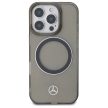 Mercedes MEHMP16X23HUOSK iPhone 16 Pro, Max 6.9" tok, fekete Silver Ring MagSafe