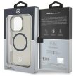 Mercedes MEHMP16X23HUOSK iPhone 16 Pro, Max 6.9" tok, fekete Silver Ring MagSafe