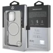 Mercedes MEHMP16L23HUOKC iPhone 16 Pro, 6.3" átlátszó hardcase Printed logo MagSafe