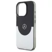 Mercedes MEHMP16L23HBIGK iPhone 16 Pro, 6.3" czarny srebrny/tok, fekete silver hardcase Doubel Layer BiColor MagSafe