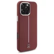 Mercedes MEHMP16X23SUMSR iPhone 16 Pro, Max 6.9" tok, piros hardcase Silicone White Stripe MagSafe