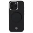Mercedes MEHMP16L23SUTTK iPhone 16 Pro, 6.3" tok, fekete Silicone Tonal Logo MagSafe
