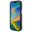 Mercedes MEHMP16L23SUVSK iPhone 16 Pro 6.3" tok, fekete hardcase Silicone Vertical Tonal Stripes MagSafe