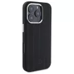 Mercedes MEHMP16X23SUVSK iPhone 16 Pro, Max 6.9" tok, fekete Silicone Vertical Tonal Stripes MagSafe