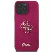 Guess GUHCP16LHG4SGU iPhone 16 Pro 6.3" tok, lila hardcase Glitter Script Big 4G
