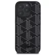 Lacoste LCHMP16LPBSK iPhone 16 Pro 6.3" tok, fekete Blend Monogram MagSafe