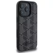 Lacoste LCHMP16LPBSK iPhone 16 Pro 6.3" tok, fekete Blend Monogram MagSafe
