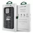 Lacoste LCHMP16LPIGK iPhone 16 Pro 6.3" tok, fekete Monogram Vintage Logo MagSafe