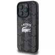 Lacoste LCHMP16XPIGK iPhone 16 Pro Max 6.9" tok, fekete Monogram Vintage Logo MagSafe