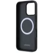 Lacoste LCHMP16XPIGK iPhone 16 Pro Max 6.9" tok, fekete Monogram Vintage Logo MagSafe