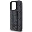Lacoste LCHCP16LGSPBSK iPhone 16 Pro 6,3" tok, fekete Grip Stand Mono