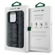 Lacoste LCHCP16LGSPBSK iPhone 16 Pro 6,3" tok, fekete Grip Stand Mono