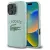 Lacoste LCHMP16LUCRA iPhone 16 Pro 6.3", tok, mentazöld hardcase Silicone Cracked Logo MagSafe