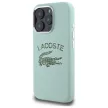 Lacoste LCHMP16LUCRA iPhone 16 Pro 6.3", tok, mentazöld hardcase Silicone Cracked Logo MagSafe