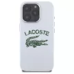 Lacoste LCHMP16LUCRH iPhone 16 Pro 6.3", tok, farine hardcase Silicone Cracked Logo MagSafe