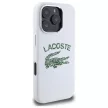 Lacoste LCHMP16LUCRH iPhone 16 Pro 6.3", tok, farine hardcase Silicone Cracked Logo MagSafe