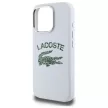 Lacoste LCHMP16LUCRH iPhone 16 Pro 6.3", tok, farine hardcase Silicone Cracked Logo MagSafe