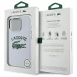 Lacoste LCHMP16LUCRH iPhone 16 Pro 6.3", tok, farine hardcase Silicone Cracked Logo MagSafe