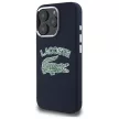 Lacoste LCHMP16LUCRV iPhone 16 Pro 6.3", granatowy/marine hardcase Silicone Cracked Logo MagSafe