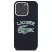 Lacoste LCHMP16LUCRV iPhone 16 Pro 6.3", granatowy/marine hardcase Silicone Cracked Logo MagSafe